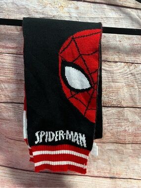 Spider-Man kids knit scarf